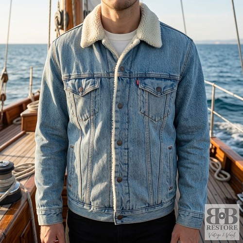 Levis jeansjacke mit - mit, fell