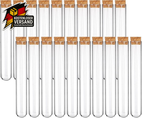 Reagenzglas mit korken 12x75 - reagenzglas,