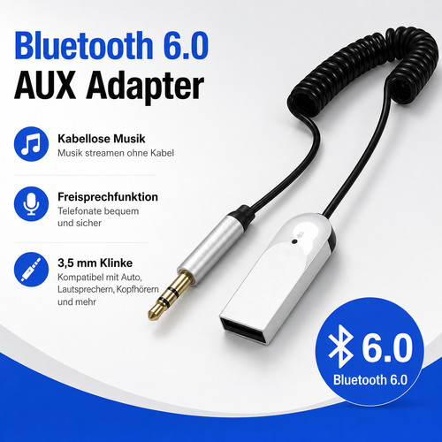 Bluetooth aux adapter - bluetooth,