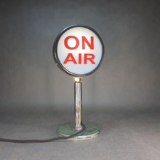 ON AIR Industrie Design Tischlampe Steam Punk Lampe Antik Metall Studiolampe