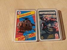 Top Ass Motorräder. Quartett + Helikopter