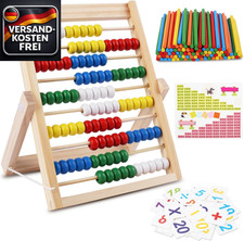 Rechenrahmen Holz für Kinder