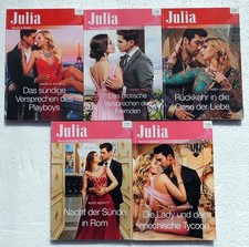 5 x  JULIA   Romane    Reich &