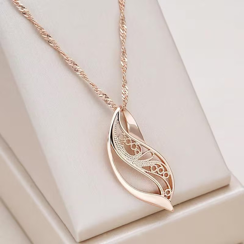 Damen kette gold edelstahl - gold,