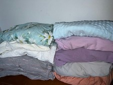 10 Spannbettlaken Baumwolle nicht dehnbar 90/100-190/200