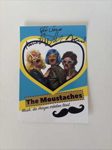 Limited edition autogrammkarte - edition,