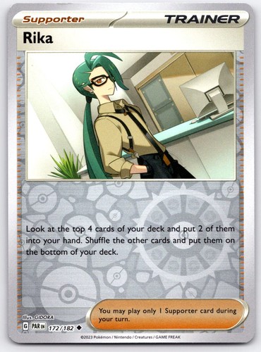 Rika 172 182 uncommon - 172/182, paradox