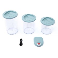 Vakuumdosen 3er SET RUND