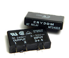 2x Elektronisches Last-Relais, AC Relay Crydom MP240D3, 3...32 VDC, 280 VAC / 3A
