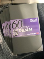 Betacam SP Maxell Kassetten 60min. 5 Stücke oder 1 Stück 7€