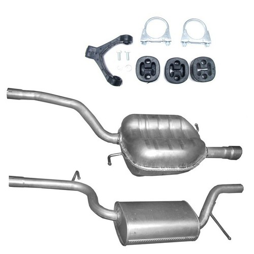 Auspuff mitteltopf endtopf - mitteltopf, vw