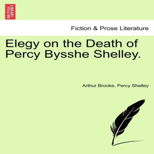 Elegy the death - elegy, percy