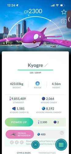 Shiny kyogre chicago - kyogre,