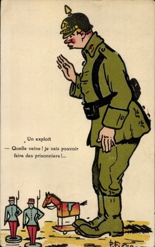 Künstler deutscher soldat - ak,