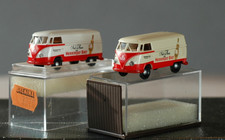 Brekina 3270 2 Stück VW T1 Kastenwagen Henninger Bier Konvolut