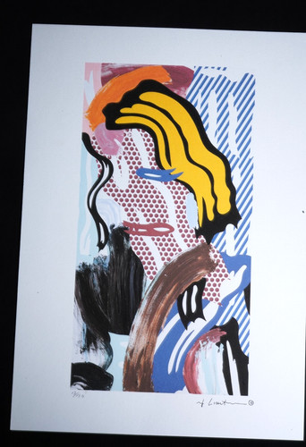 Roy lichtenstein 50x35 - lichtenstein,