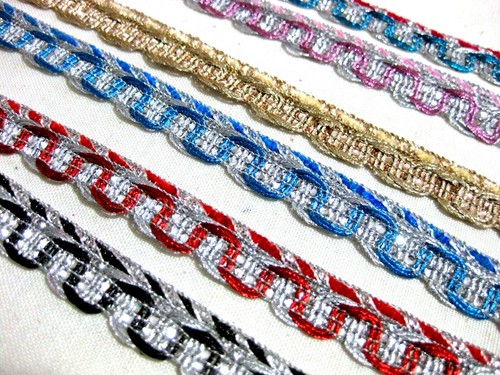 Posamenten borte 25 - 2m, posamenten-borte/1,25€