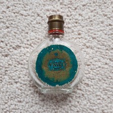 alter Glasflakon selten Kölnisch Wasser - 4711 -  vintage Flasche leer, Münzen