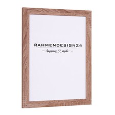 Rahmendesign24 Bilderrahmen Milano, 3 Farben - 47 Größen, Fotorahmen, Eiche Holz