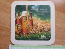 Bierdeckel Licher Bier -