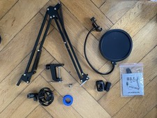 InnoGear Mikrofonständer mit großem Mikrofonarm und Pop-Filter