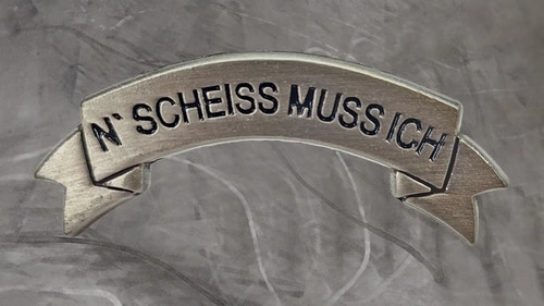 Pin scheiss muss ich - pin,