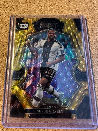 Serge gnabry gold - gnabry, panini