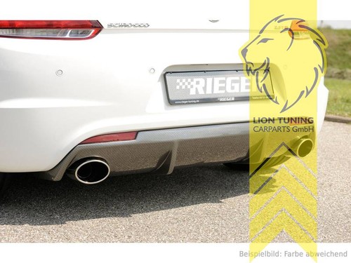 Rieger heckansatz heckspoiler - heckansatz,
