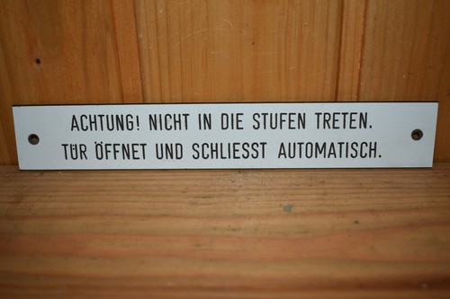 Altes schild - altes,