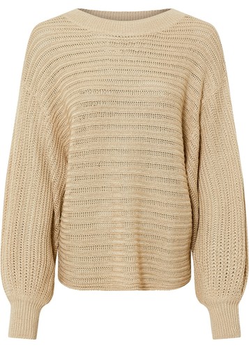 Oversize lochstrick pullover - oversize, lochstrick-pullover