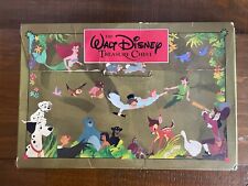 Walt Disney 1991 Schatztruhe 5 übergroße Bücher in Papptruhe Ordner