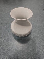 Vase  weiß,  Royal Porzellan