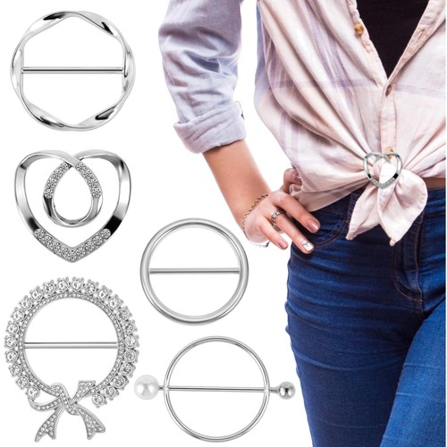 Damen shirt clips broschen - shirt,