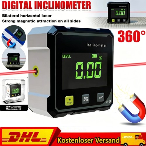Lcd digital winkelmesser - lcd,