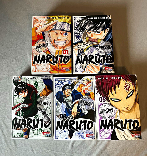 Carlsen manga naruto massiv - carlsen,