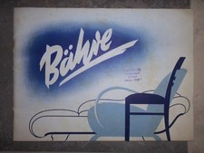 Katalog Bähre Stuhl- & Polstermöbelfabrik Springe Niedersachsen 1938 Stühle SOFA
