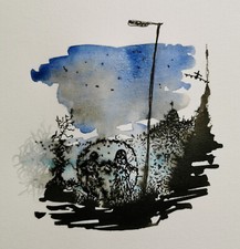 zeichnung, unikat, signiert