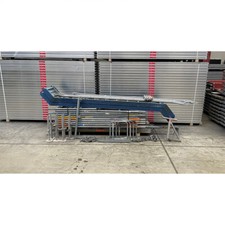 Fassadengerüst Treppenturm 16m² gebrauchtes Stahlgerüst Layher Assco Stahlboden