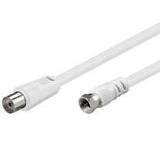 10m Antennen Satellit Kabel LNB Sat F Stecker IEC Antenne Buchse DVB-S DVB-C 4K