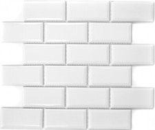 Metro Subway Fliesen Weiß