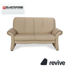 Elastoform Leder Zweisitzer Creme