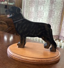 Rottweiler Folk Art Handmade