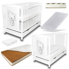 Babybett gitterbett 2in1 - babybett,