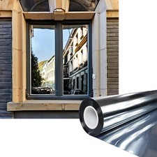 Sonnenschutzfolie Spiegelfolie Innen Außen Fenster Hitzeschutz Folie Spiegel DIY