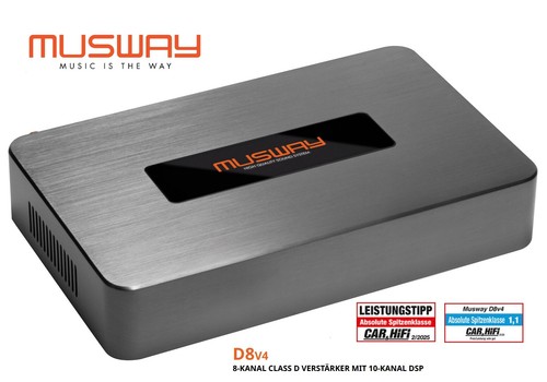 Musway d8v4 digitaler - d8v4, 8-kanal