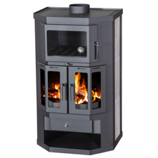 EEK A Kaminofen mit Backfach +