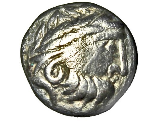 Keltische silber drachme - drachme,
