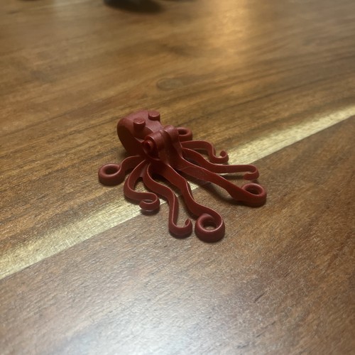Lego tier octopus dunkel - 1x,