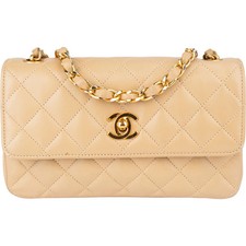 Chanel Quilted Lambskin 24K