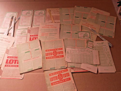 Ddr lottoscheine - x,